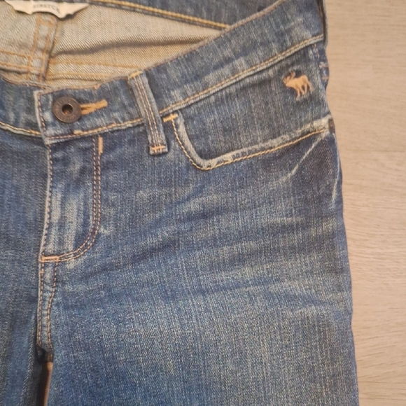 Abercrombie & Fitch Blue Jean Shorts Classic Style - Picture 3 of 6